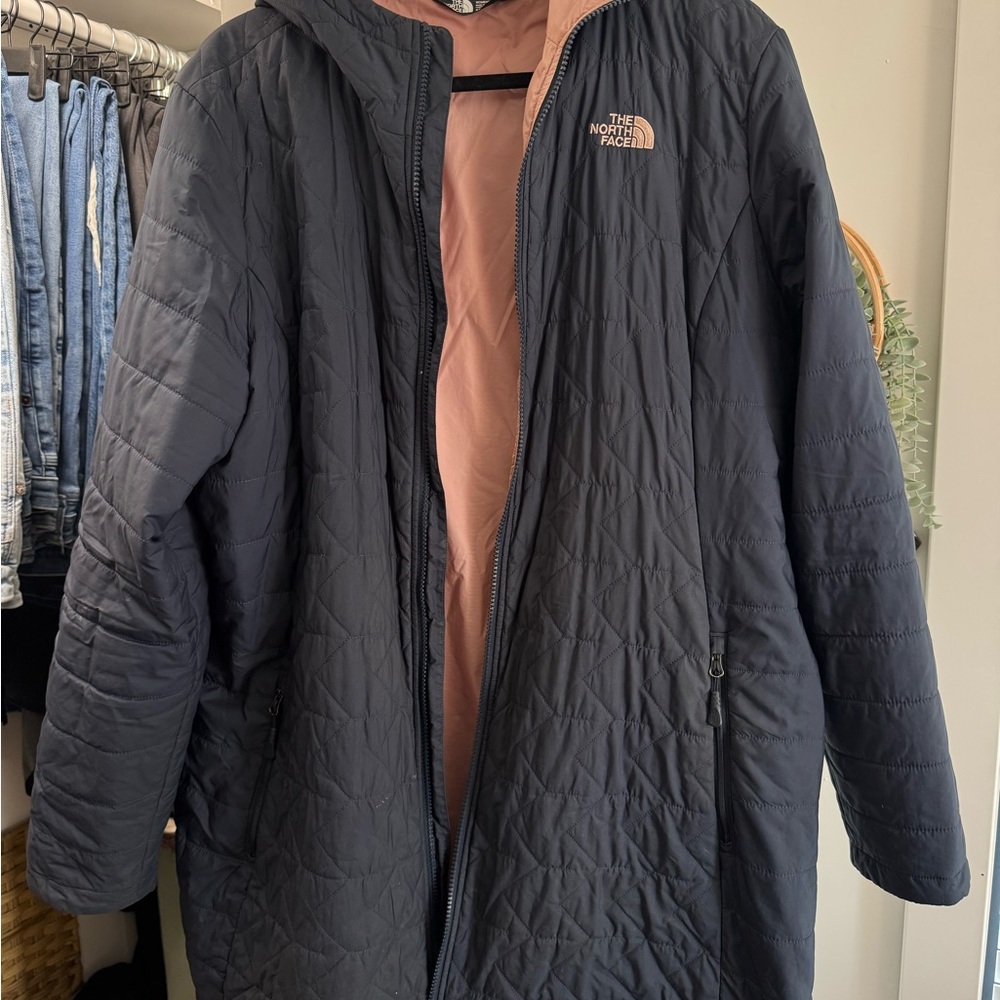 The North Face Blue and Pink Women's Jacket